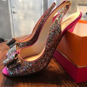 Kate Spade Charm heels- size 8.5 with box
